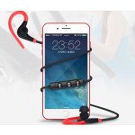 Wholesale Hook Style Wireless Sports Bluetooth Stereo Headset (Red)